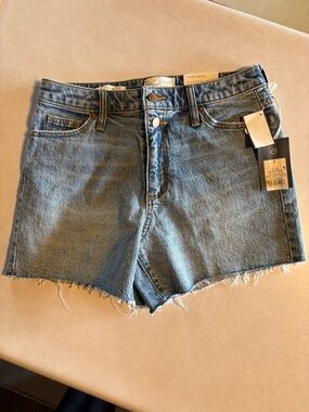 Universal Thread Light Blue High-Rise Cutoff Denim Shorts Size 2